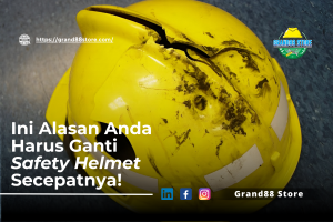 Safety Helmet Tidak Layak Pakai? Segera Ganti!