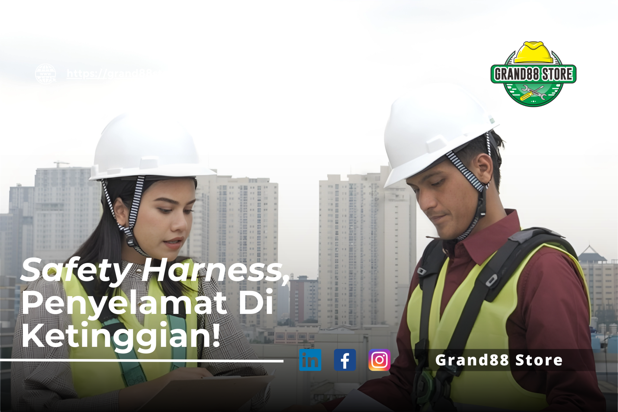 Mengapa Safety Harness Penting di Lingkungan Kerja dengan Risiko Tinggi Terjatuh?